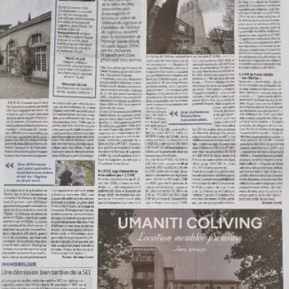 Umaniti Narbonne annonce ses visites privées dans le midi Libre
